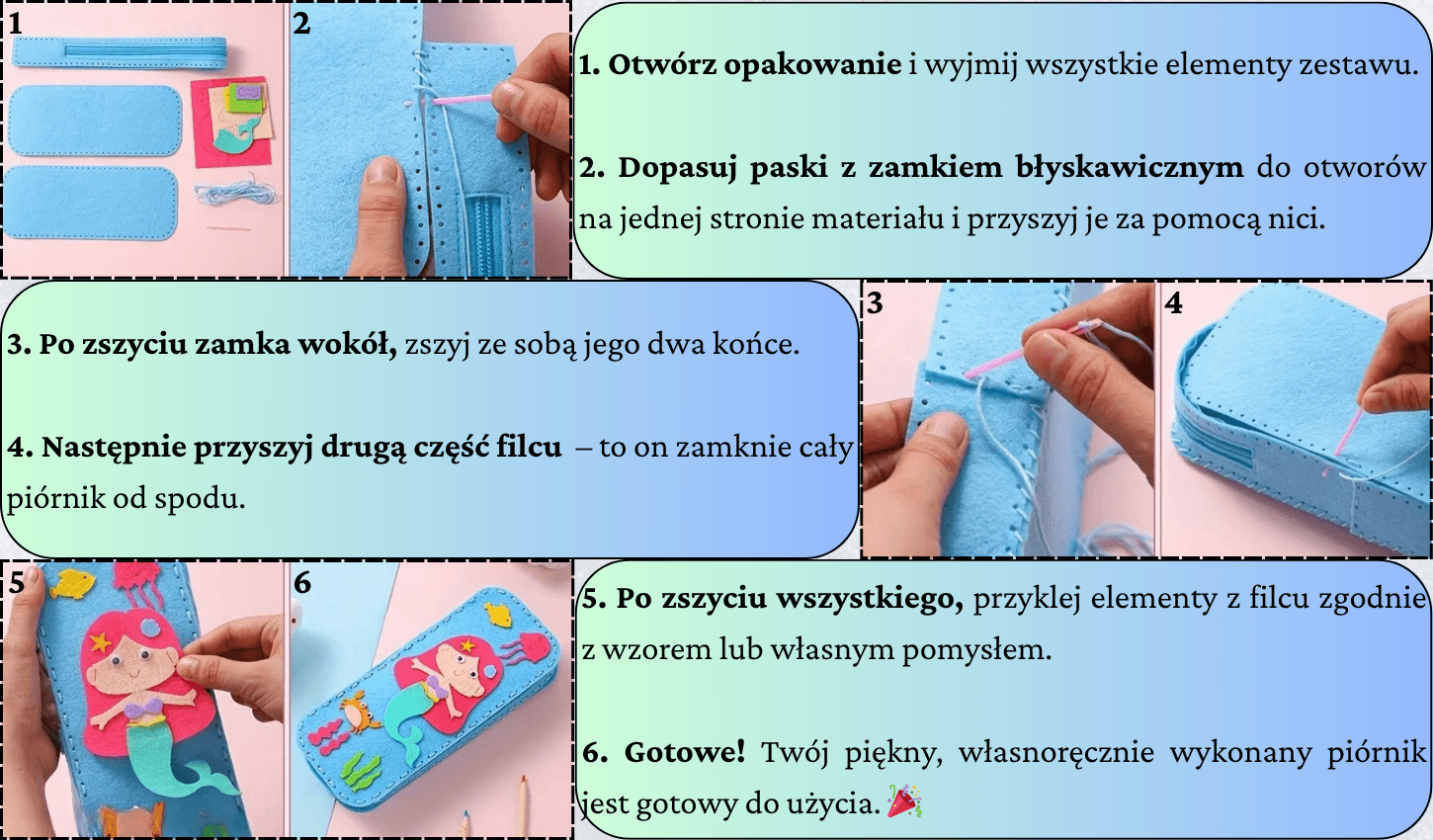 Instrukcja szycia ZentiCase 🧸