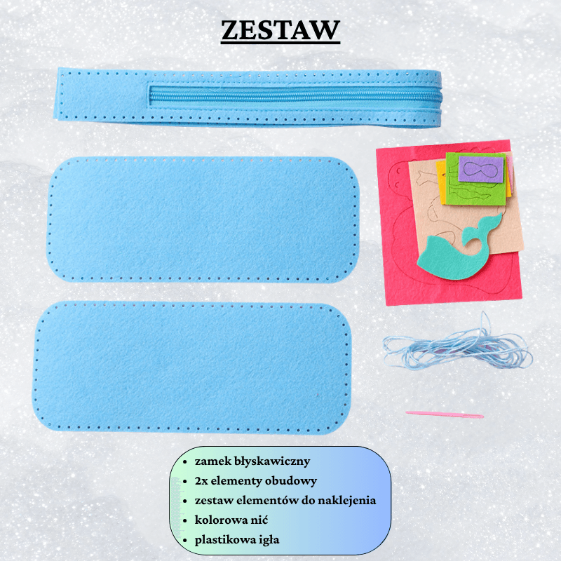 ZentiCase - Filcowy piórnik do samodzielnego szycia