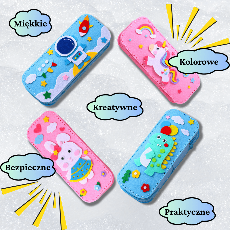 ZentiCase - Filcowy piórnik do samodzielnego szycia